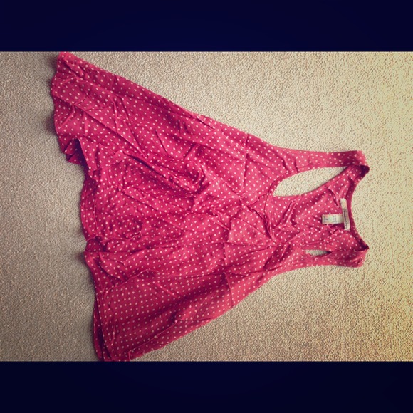 Red printed American Rag top - Picture 1 of 3