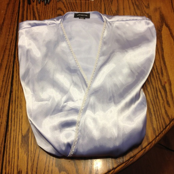 Purple and white robe!