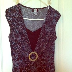 Sleeveless dressy top