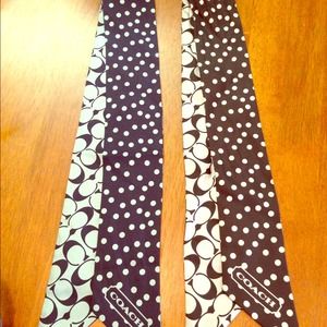 COACH Bundle and Save on 2 100% Silk HeadBand Ties