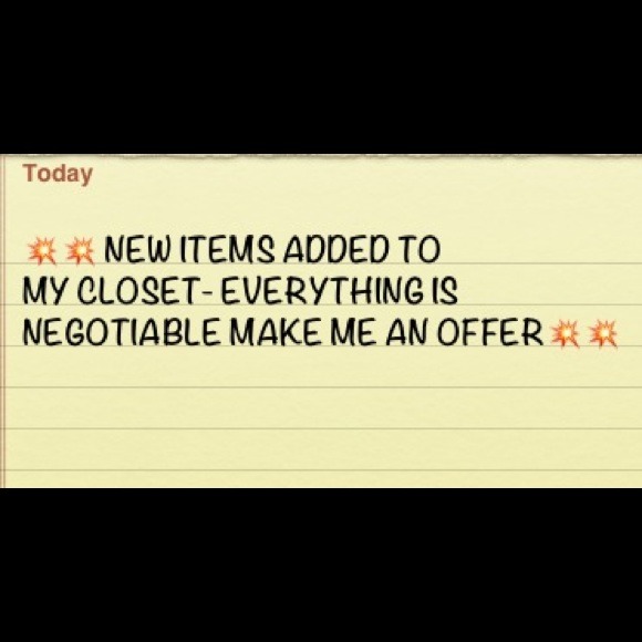 Make me an offer!