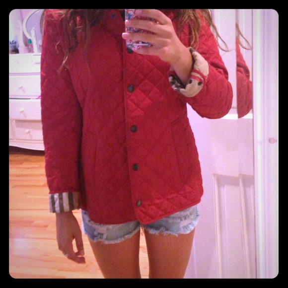 Burberry quilted jacket