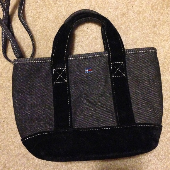 🎉BUNDLE🎉 THF Velvet and denim handbag