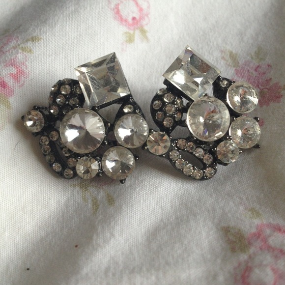 Geometric Sparkle Earrings