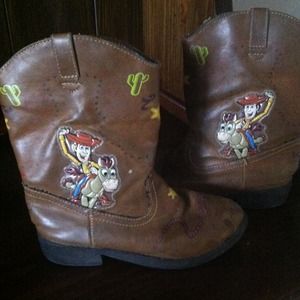 Toy story Bundle. cowboy boots and PJs.