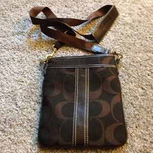 Over the shoulder authentic coach bag