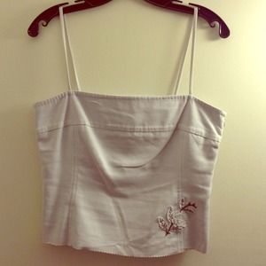 Crop top with straps