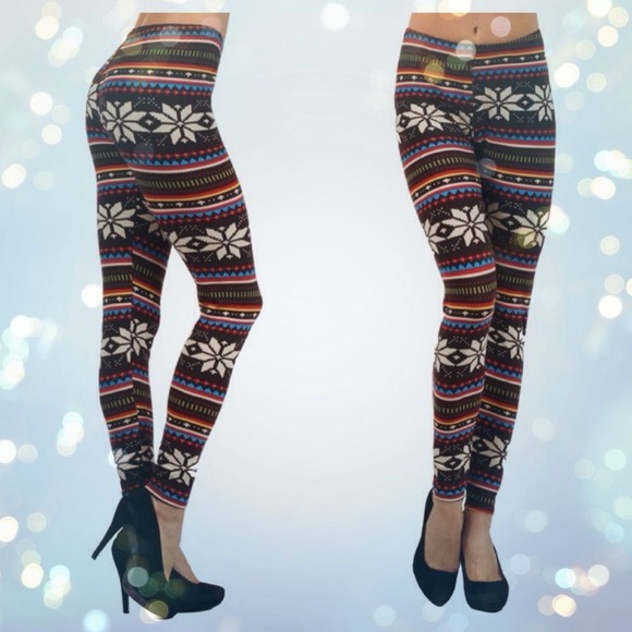 Pants - Print Multi Color Leggings. Price Firm.