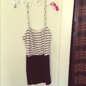 Black + White Party Dress