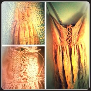 Jessica Simpson spaghetti strap dress