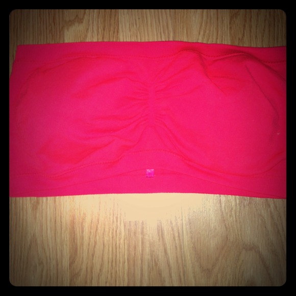 💕SOLD!💕Hot pink bandeau bra!