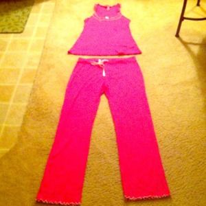 Pink Betsey Johnson pajamas