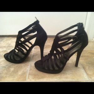 Franco Fortini satin heels