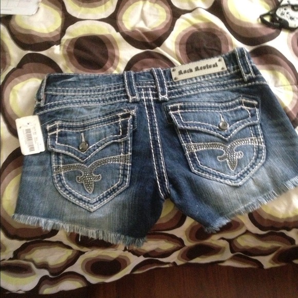Sold.   Rock revival shorts