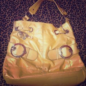 Banana color large bag by KATHY