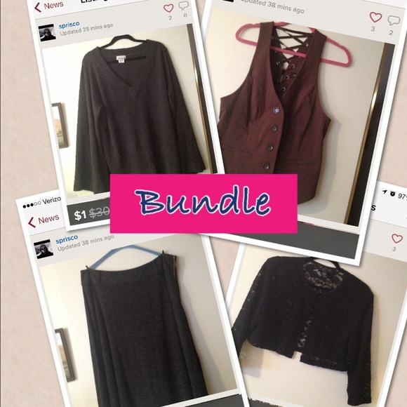 Grayish sweater