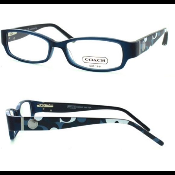 Auth Coach Bernice Teal Blue Glasses Frames (844)