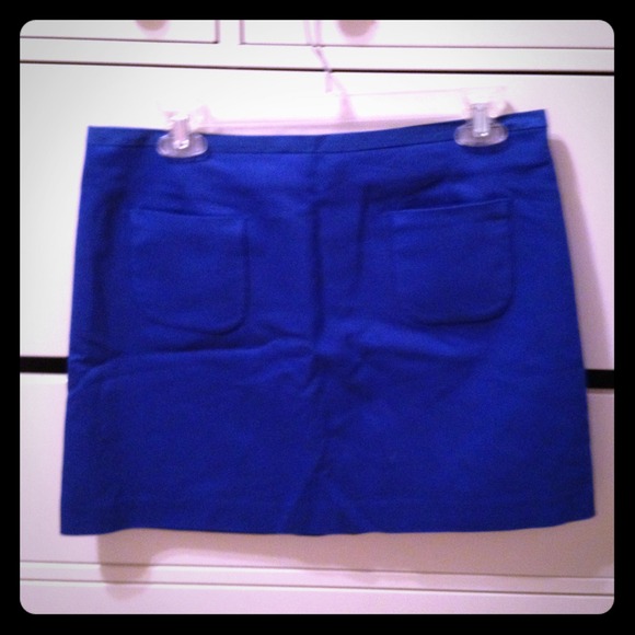 Blue H&M mini skirt