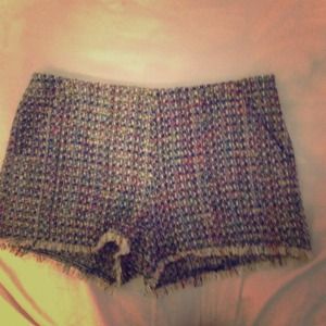 Tweed shorts