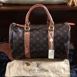 Cowhide LV Speedy 35