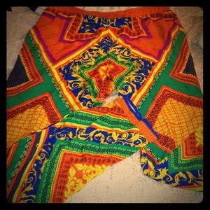 New Flying Tomato Print Harem Pants - M