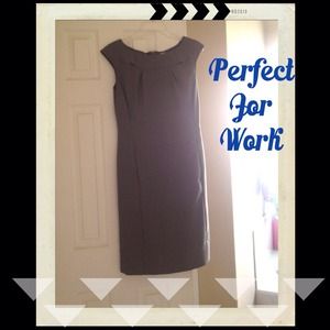 Grey Calvin Kline dress with pockets