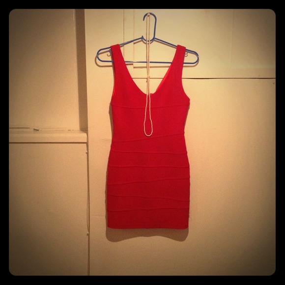 Red dress