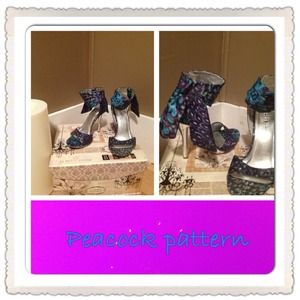 Adorable peacock heals!