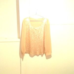 Long sleeve shirt/beige