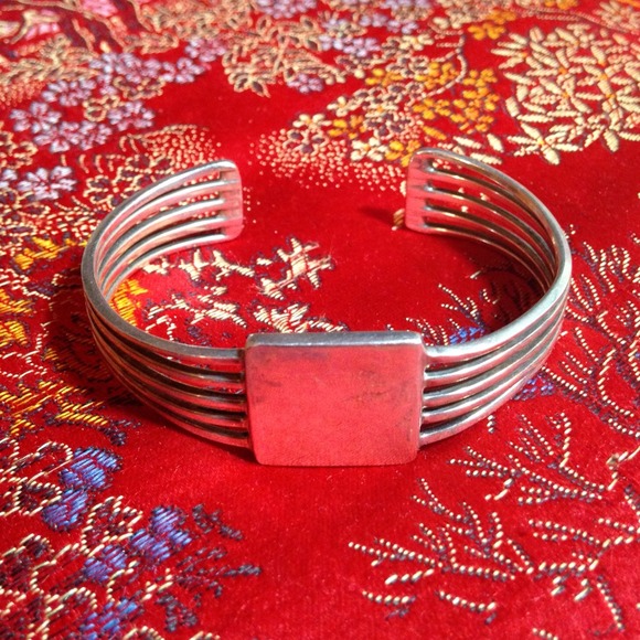Sterling Silver 925 Bangle (egravable) - Picture 1 of 3