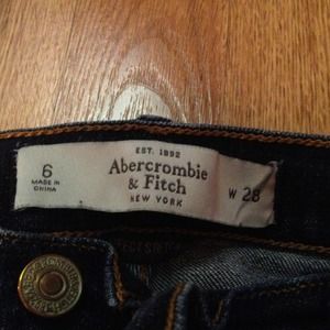 Abercrombie denim capris