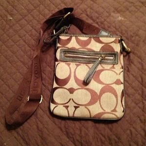 Coach small messenger bag