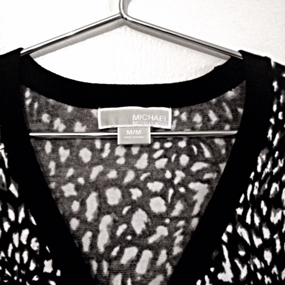 20% OFF! Michael Kors Cheetah Cardigan Sweater (M)