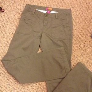 Army green pants