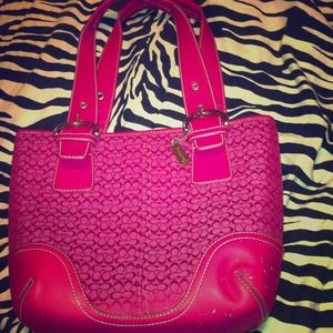 🎀Authentic Pink Coach Purse🎀