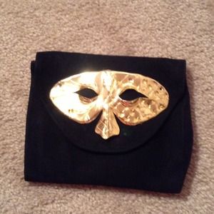 SMALL SUEDE MAKE UP OR EVENING BAG. REDUCED😀😍