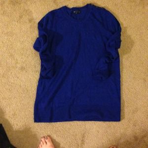 1. blue sweater and boy shirt bundle!