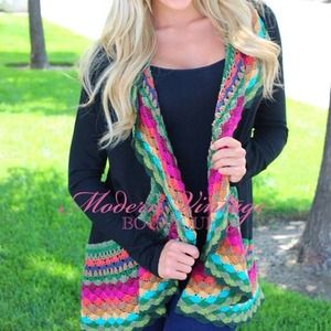Light weight black cardigan