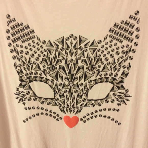 H&M Stud Cat Shirt