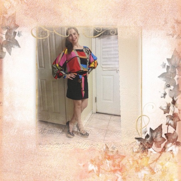 NWOT FIRM color block dress size Medium