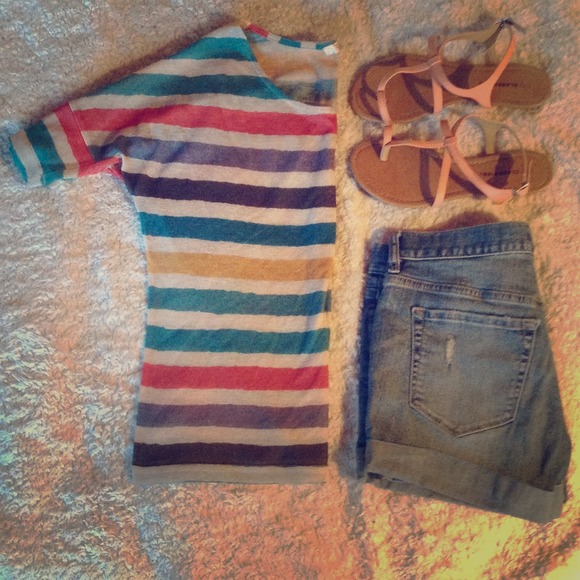 ❌BUNDLED❌Stripped loose top