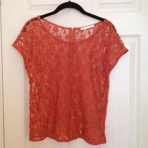 Floral sheer blouse