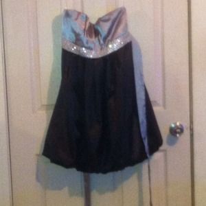Size 14 black/silver dress