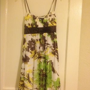 Floral Sunday dress.