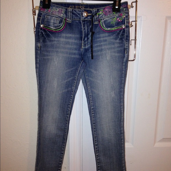 Junior blue jeans