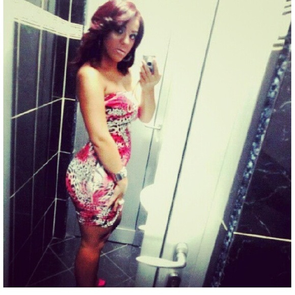 Bandage dress.