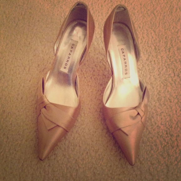Caparros 3" satin heels