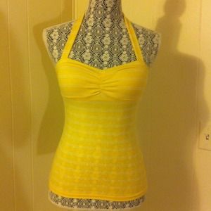 Yellow Halter