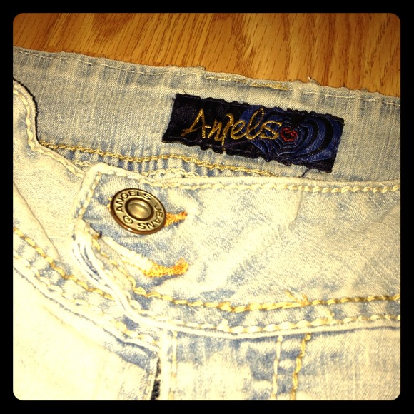 Angels white wash denim!