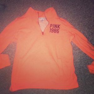 Bright orange VS track sweatshirt